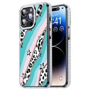 Geek Case with Dragon Pattern With Glitter Pattern
