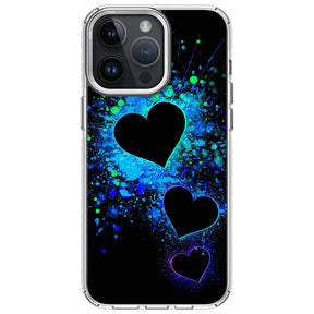 Geek Case with Dragon Pattern With Glitter Pattern