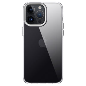 iPhone 15 Crystal & Black/White  TPE Bumper Shockproof Case
