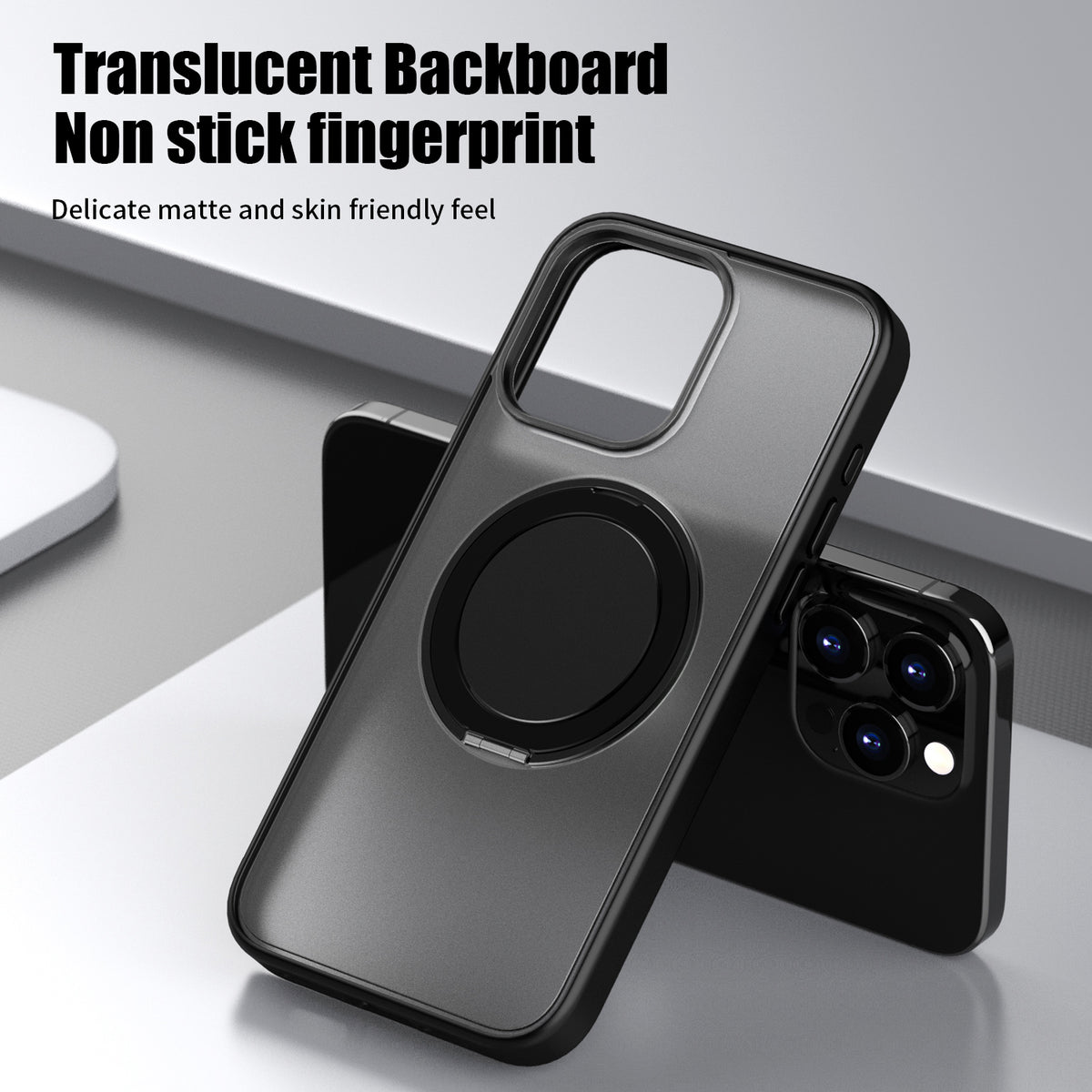 Ghost Case with Rotation Bracket MagSafe