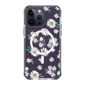 UV Printing 11 Bloosom Crystal & Black TPE Bumper Case
