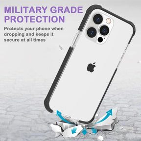 Clear case with Reinforced Corners Drop Proof