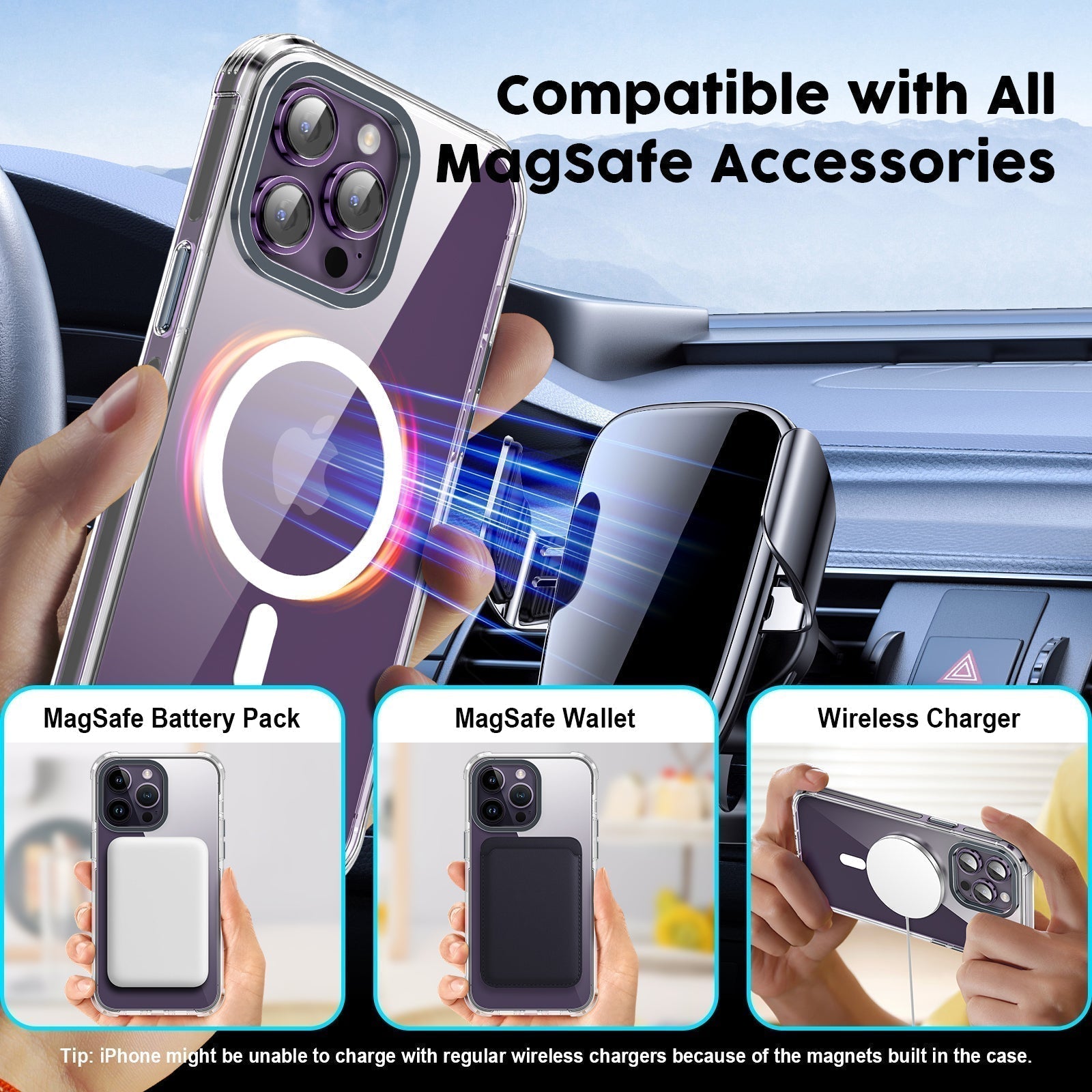UV Printing 11 Bloosom Crystal & Black TPE Bumper Case
