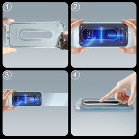 Screen Protector for with 2 in1 Installation Kit, 3D Edge to Edge Full Coverage