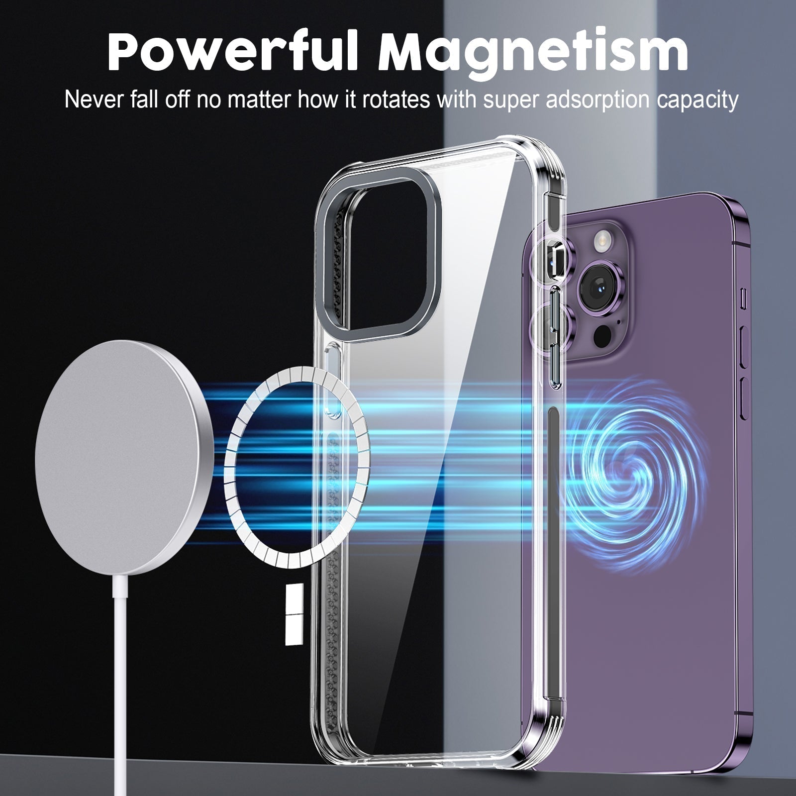 UV Printing 10 Eyes Crystal & Black TPE Bumper Case