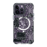 UV Printing 4 Dark Dancing Crystal & Black TPE Bumper Case