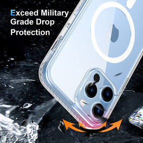 Magnetic Clear MagSafe Case with tail