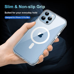Magnetic Clear MagSafe Case with tail