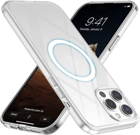 Magnetic Matte White Case with MagSafe