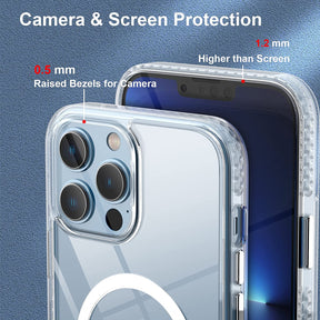 Magnetic Clear MagSafe Case with tail