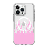 UV Printing 8 Hot Fire Crystal & White TPE Bumper Case